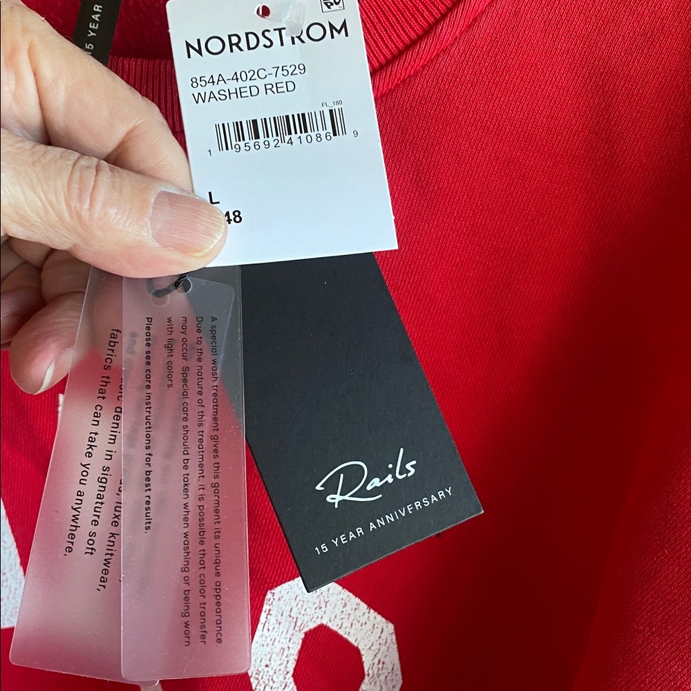 Rails NWT Graphic Sweatshirt - Picture 6 of 11